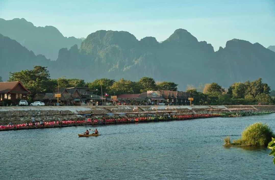 Vang Vieng Queens House Ngoại thất bức ảnh